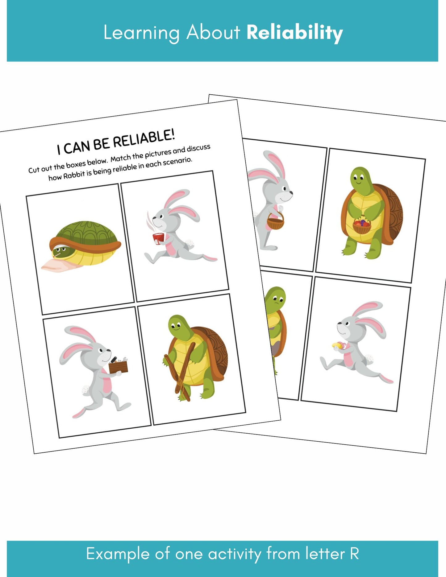 Character Building Alphabet Activities A-Z (DIGITAL)