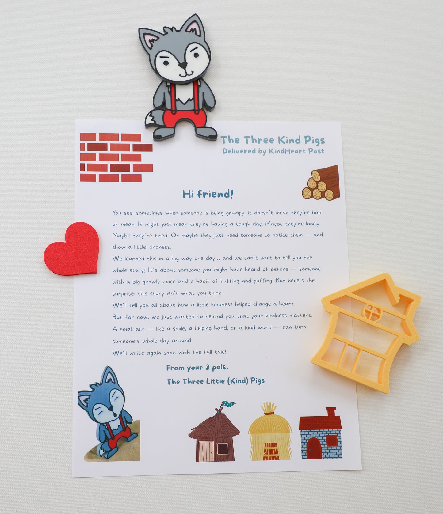 The Three Little (Kind) Pigs Kit